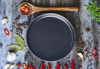 fresh red hot chili pepper