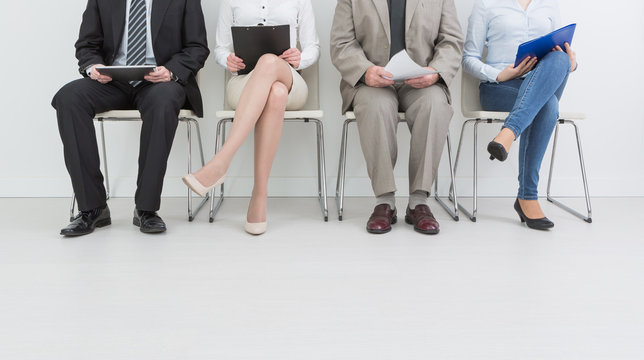 Recruitment recruiting recruit hiring hire - concepts.