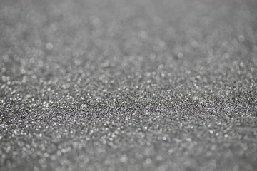 Silberner Bokeh Hintergrund