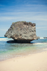 Bathsheba Beach, Barbados, Sand Caribbean Sea, Blue, Sea-stacks