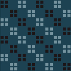 Box to box seamless pattern. Strict line geometric pattern for your design.