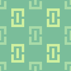 Security box seamless pattern. Strict line geometric pattern for your design.