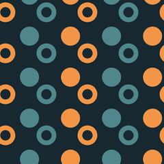 Berries world seamless pattern. Strict line geometric pattern for your design.