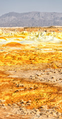  africa  the volcanic depression of dallol