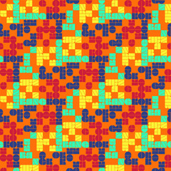 Bangkok seamless pattern. Autentic artistic design for background.