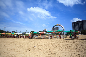 amphitheater on beach