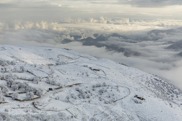 Obraz premium High Hills of Filband, Mazandaran, Iran