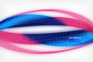 Glossy wave vector background