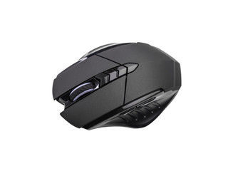 Modern gaming mouse isolated on white. © Denis Rozhnovsky