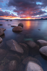 Fototapeta na wymiar Beautiful North Lake Tahoe