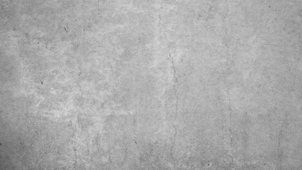 Texture of old gray concrete wall for background