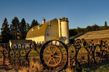 Barn of wheels