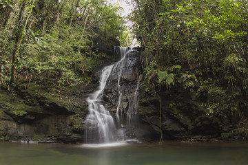 Fototapeta na wymiar Waterfall at Grão-Pará city / Brazil