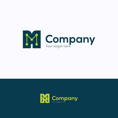 M company logo