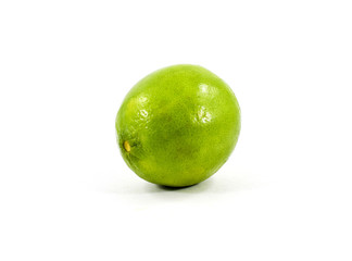 Whole fresh organic Persian lime fruit