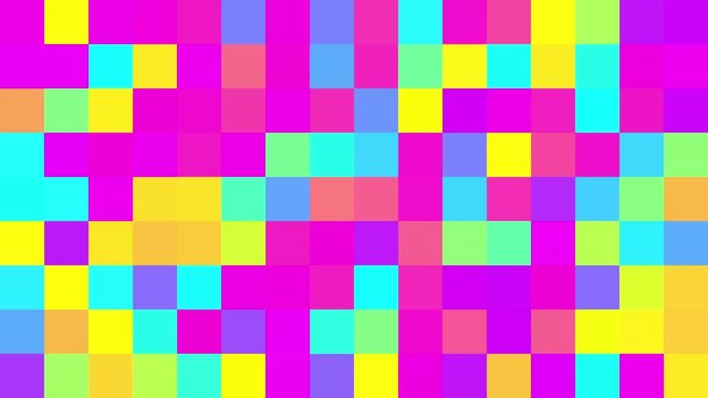 color block pattern seamless loop six seconds