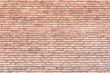 Fototapeta na wymiar Brick wall texture background for interior exterior decoration and industrial construction concept design.