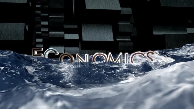 Economics and Mechanisms. Economics in water. Allegory