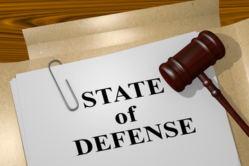 STATE of DEFENSE concept