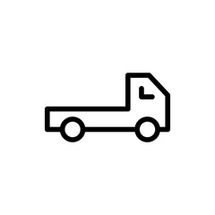 Truck flat icon