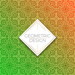 Abstract geometric pattern