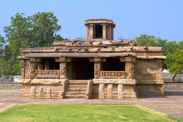 Fototapeta premium Ladkhan temple, Aihole, Karnataka, India