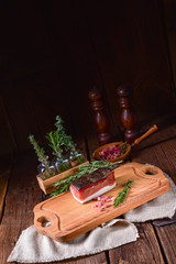 smoked South Tyrolean bacon