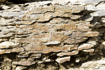 geological rocks in mountain texture