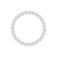 Decorative frame  for  cards design.