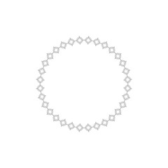 Decorative frame for  cards design.