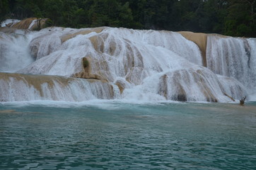 Cascada Agua azul Chiapas