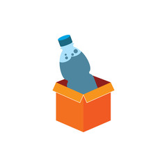 Box Bootle Logo Icon Design