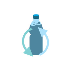 Recycle Bootle Logo Icon Design