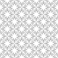 Seamless abstract floral pattern.