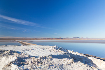 Obraz premium Hoze Soltan Lake, Qom, Iran