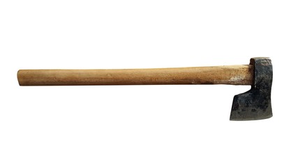Ax isolated on white