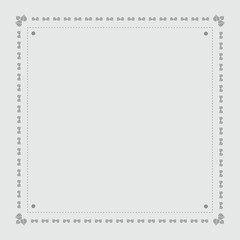 Vintage vector frame
