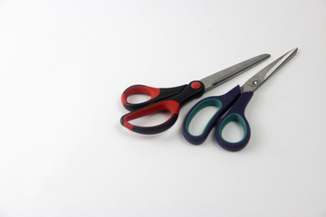 Endolar scissors on a white background
