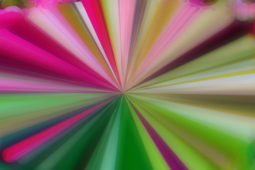 Abstract colorful stripes in pink and green tone.