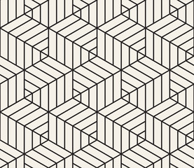 Vector seamless pattern. Modern stylish abstract texture. Repeating geometric tiles