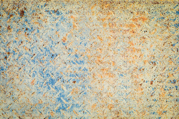 Painted metal wall texture, outdated surface. background image.