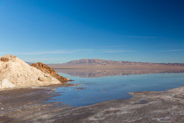 Obraz premium Hoze Soltan Lake, Qom, Iran