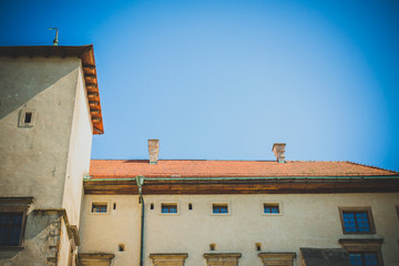 View of Nowy Wisnicz castle, Poland
