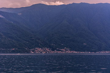 Fototapeta na wymiar lake Como, Italy