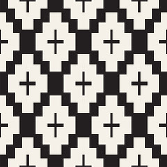 Fototapeta na wymiar Seamless surface geometric design. Repeating tiles ornament background. Vector shapes pattern