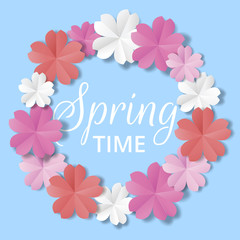 Obraz premium Paper flowers