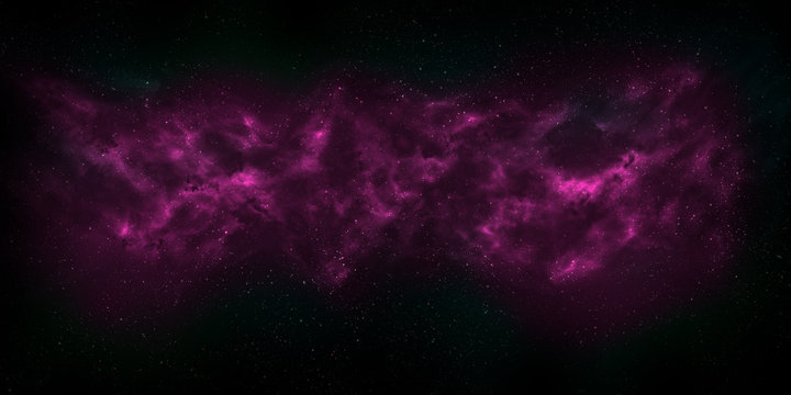 Universe filled with stars, nebula and galaxy. Using for Space star background or space concept