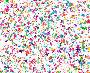 Abstract geometric pattern. Background with colored shapes. Mosaic graphic design. Vivid backdrop for Banners, Posters, Flyers. Vector