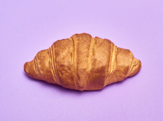 freshly baked tasty croissants