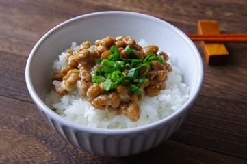 納豆ご飯　和食